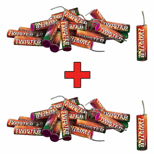 1401 Twister crackling 1 + 1 actie