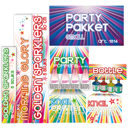 1814 Cat. 1 Party pakket Small